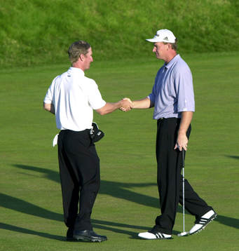 David Duval och Ernie Els