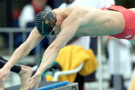 Simning, SM, försök, 50 meter Frisim, Lars Frölander