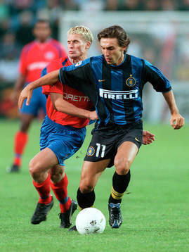 Christoffer Andersson, Helsingborg och Andrea Pirlo, Inter