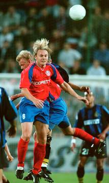 Fotboll, Champions League, Kval, Helsingborg - Inter.