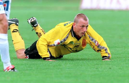 Fotboll, Superettan, Mjällby - Brage. Håkan Bengtsson,