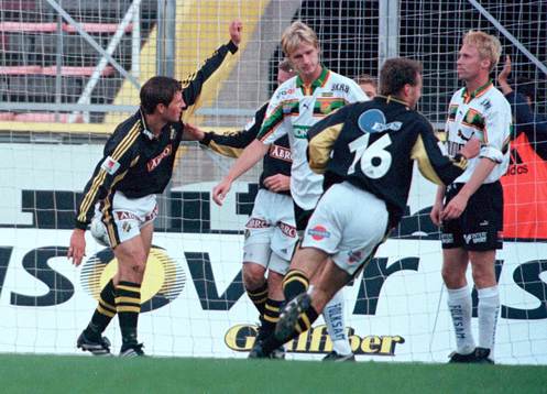 Thomas Lagerlöf, AIK jubel