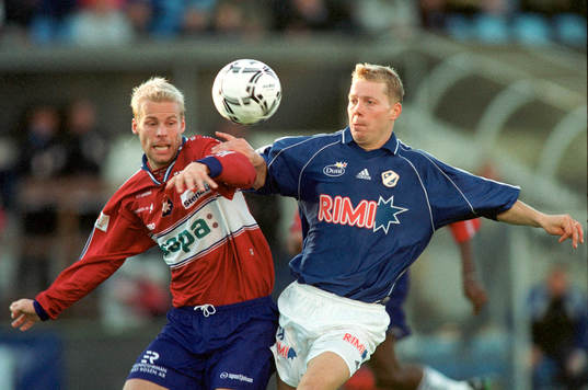 Robert Andersson, Halmstad och Johan Anegrund, Örgryte