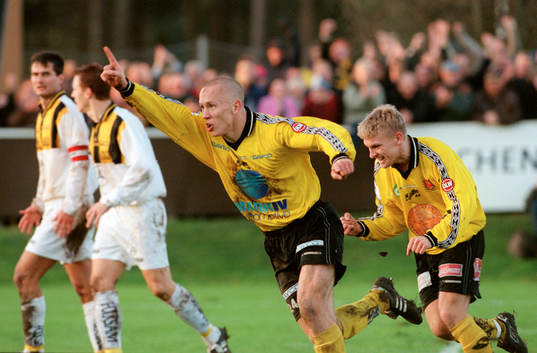 Garret Kusch, Mjällby (jubel)