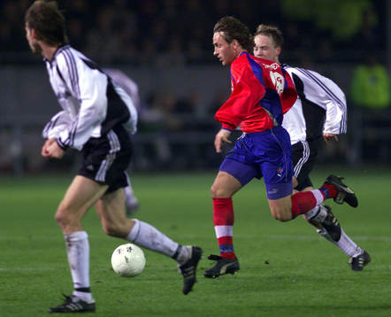 Fotboll, Champions League, Helsingborg - Rosenborg, Stig