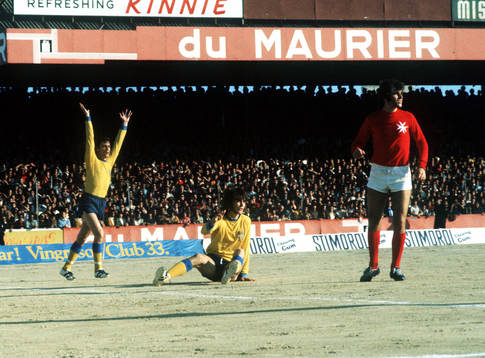 Ove Kindvall och Ralf Edström (grus, grusplan)