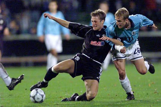 Fredrik Gustafsson, Halmstad och Daniel Bieroska, München
