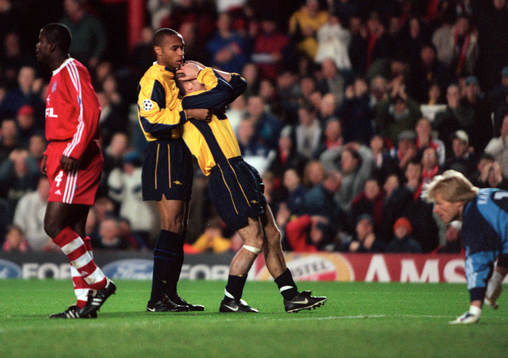 Fredrik Ljungberg och Thierry Henry, Arsenal