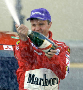 Tommi Mäkinen vann Monte Carlo Rallyt för tredje gången