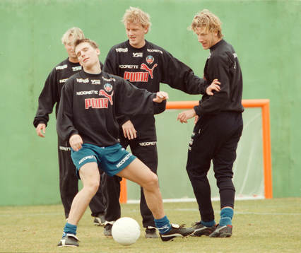 Marcus Lindberg, Erik Wahlstedt, Ulrik Jansson och Jesper