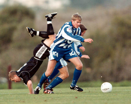 Mikael Antonsson, Göteborg och Robert Andersson, Halmstad