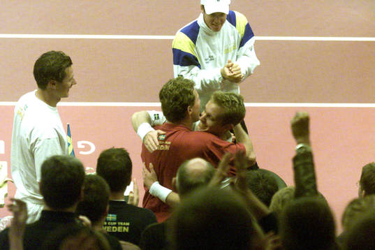 Niklas Kulti, Jonas Björkman, Carl-Axel Hageskog och