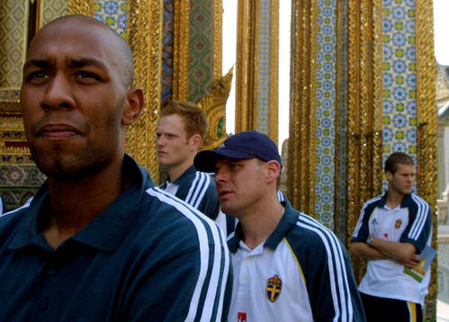 Jeffrey Aubynn, Mikael Svensson, Magnus Svensson och Per