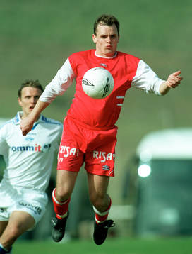 Fotboll. Bryne, Peter Olofsson