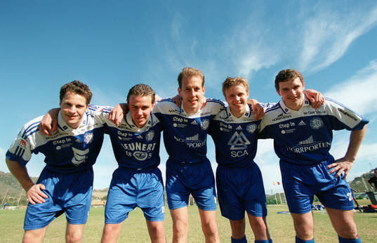 Marko Toumela, Johan Melander, Stefan Åhlander och Hans