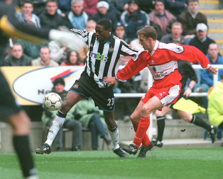  Shola Ameobi, Newcastle.