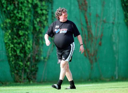 Tränaren Peter Antoine