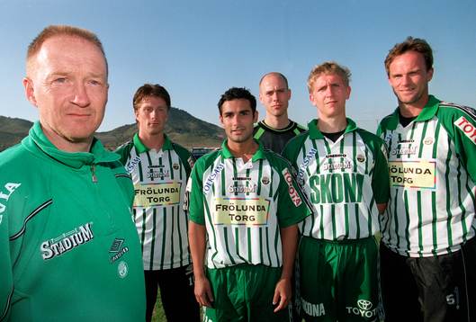 Lars-Olof Mattson, Henrik Larsson, Fernando Fuentes, Erik