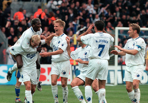 Fotboll, FC Köpenhamn (jubel)