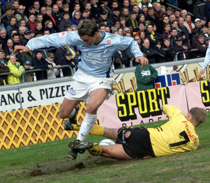 Zlatan Ibrahimovic, Malmö och  Jesper Bengtsson, Elfsborg