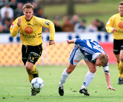 Lars-Gunnar Carlstrand, Elfsborg och Fredrik Andersson,