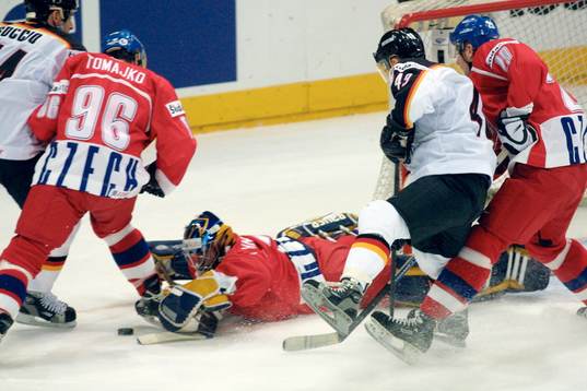 Kaos framför Tjeckiens mål