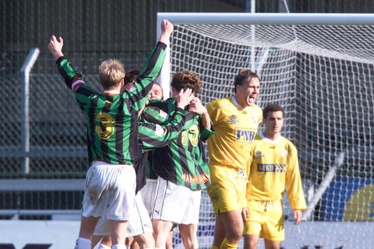 GAIS kvittering på fem minuters övertid, Jonas Wirmola