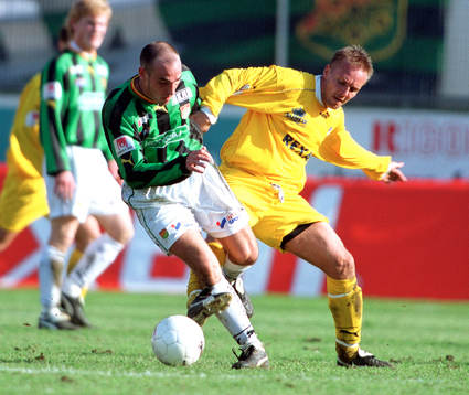  Björn Enqvist, GAIS och Jonas Danielsson, IFK Malmö.