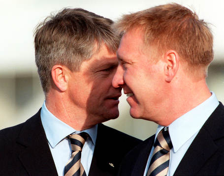 Hasse Borg och Michael Andersson, Malmö FF