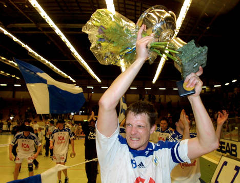 Handboll, SM-final, Redbergslid - GUIF, Mikael Franzén
