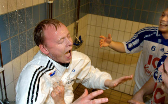 Handboll, SM-final, Redbergslid - GUIF, RIKs tränare blev
