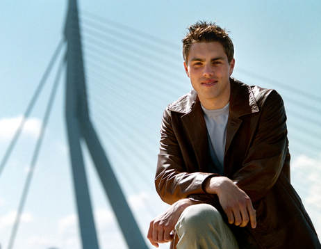 Fotboll, Johan Elmander, Feyenoord, vid bro i Rotterdam