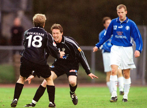 Mikael Nilsson, Halmstad (jubel)