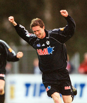 Mikael Nilsson, Halmstad (jubel)