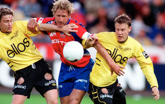 Elfsborgs Stefan Andreasson och  Lars-Gunnar Carlstrand