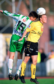 Johan Andersson, Hammarby och Lars-Gunnar Carlstrand,