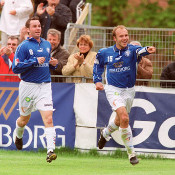  Tommi Grönlund och Mattias Kronvall, Trelleborg