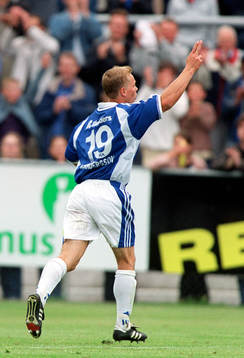 Robert Andersson jublar