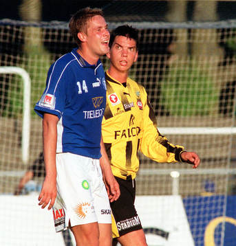 Fotboll, allsvenskan, Trelleborg - Hammarby. Johan