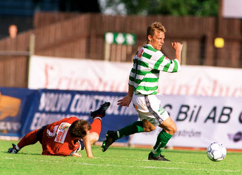 Erik Karlsson, Västerås rundar Stefan Paldan, Öster