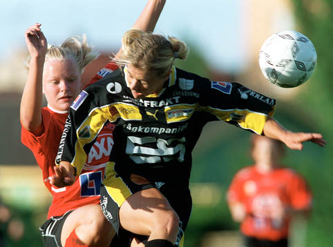 Nilla Fischer, Kristianstad/ Wä och Tina Nordlund, Umeå IK