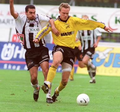 Landskronas matchhjälte Hasan Cetinkaya attackerar Marcus