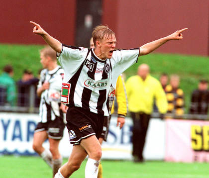  Magnus Kjellsson, Landskrona, jubel