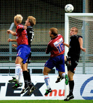 Johan Anegrund, Örgryte nickar in 2-1 till Örgryte