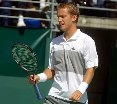 Tennis, Davis Cup. Thomas Johansson