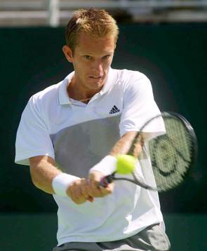 Tennis, Davis Cup. Thomas Johansson