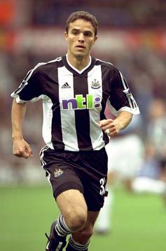 Fotboll, engelsk, Laurent Robert, Newcastle united