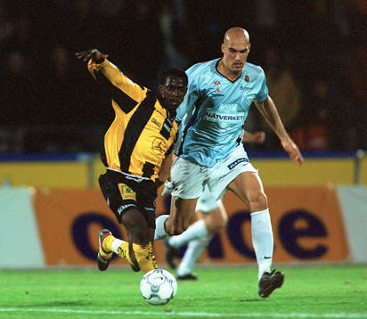 Dulee Johnsson, Häcken och Daniel Majstorovic, Malmö FF