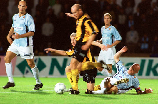 Mikael Göransson och Jonas Henriksson, Häcken tar sig