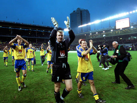  Magnus Hedman, Fredrik Ljungberg, Sverige.